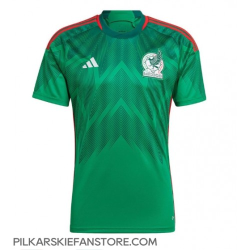 Tanie Strój piłkarski Meksyk Koszulka Podstawowej MŚ 2022 Krótkie Rękawy